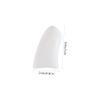 FOMIYES 6-Pack Pet Nail Caps for Cats and Dogs, White TPR Claw Covers view 4