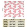 ObabO Alpaca-Llama Extra-Soft Flannel Blanket, Lightweight Warm Plush Sofa Blanket view 3