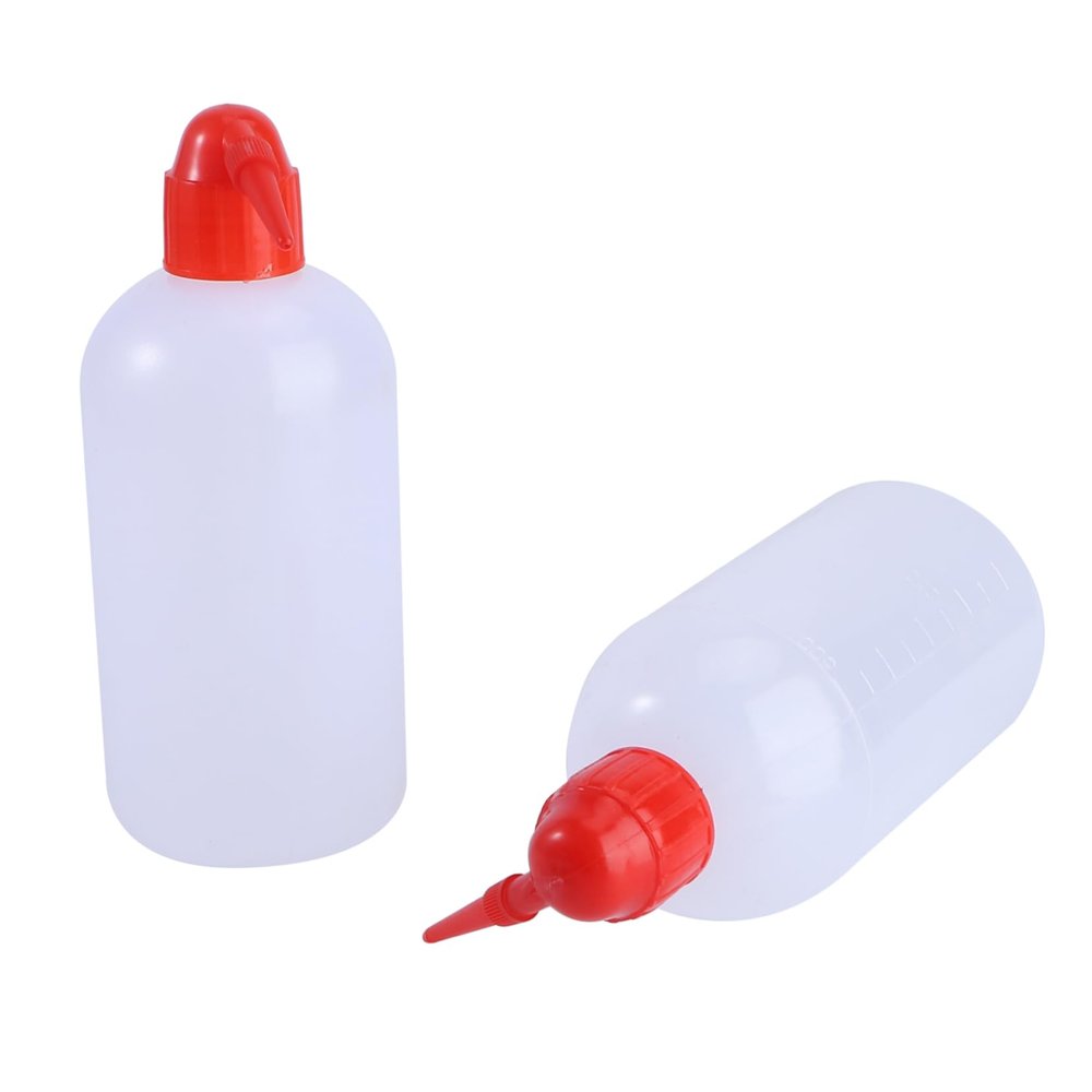 PartyKindom 2-Pack 500 ml Plastic Reptile Watering Bottles, Red