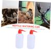 PartyKindom 2-Pack 500 ml Plastic Reptile Watering Bottles, Red view 3