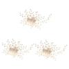 Housoutil 3-Piece Bridal Hair Comb Set with Pearls and Rhinestones view 1