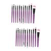 Housoutil 24-Piece Makeup Brush Set with Wooden Handles and Nylon Bristles view 1