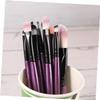 Housoutil 24-Piece Makeup Brush Set with Wooden Handles and Nylon Bristles view 2