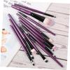 Housoutil 24-Piece Makeup Brush Set with Wooden Handles and Nylon Bristles view 4