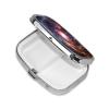 Cosmic Storm Portable Metal Pill Organizer for Purse or Wallet view 2