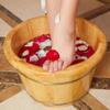 WolFum Solid Wood Foot Soaking Tub for Adults view 4