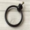 FJYDM 2.5-Inch Black Ring Single-Drop Pull Knob view 4