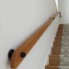 1–20 ft Pine Wood Handrail Complete Set view 3