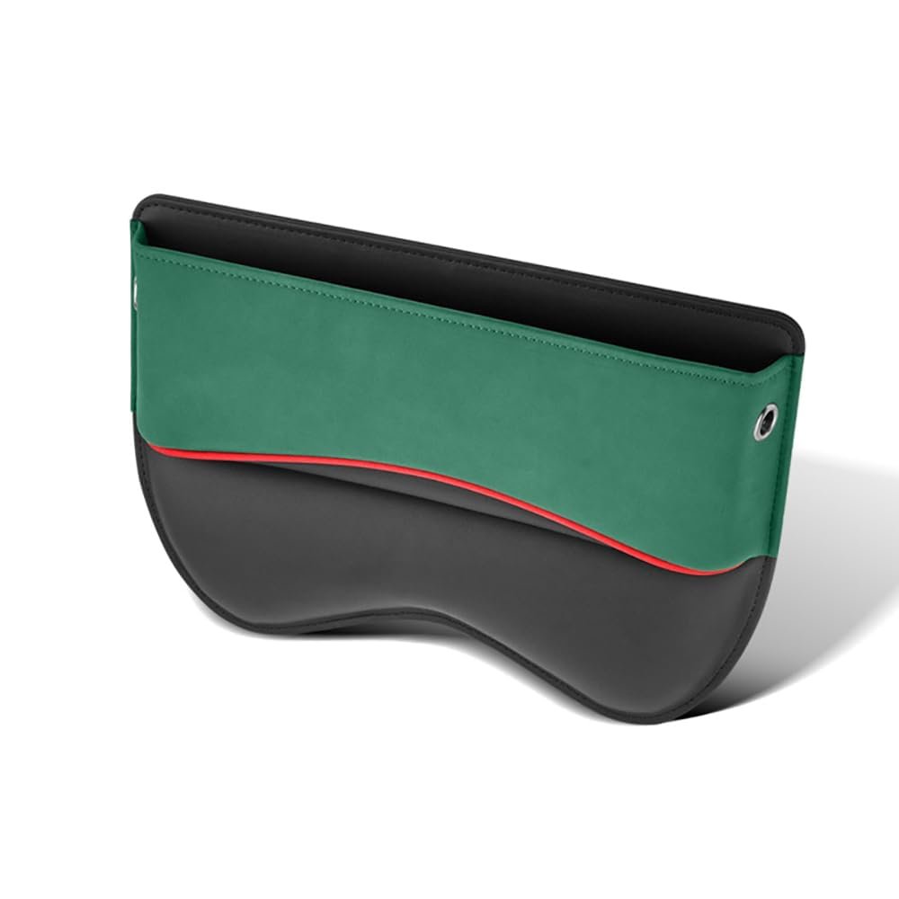 FelEa Seat Gap Storage Box for BMW 4 Series F32 F33 F36 G22 G23 G26, C-Green