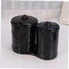IMIKEYA Vintage Storage Box with Lid, 2 Compartments, PS, Black view 2