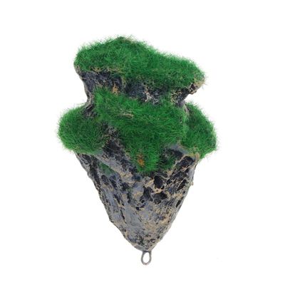 Angoily Floating Artificial Aquarium Rock, Hanging, Size S