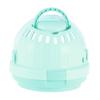 FOMIYES Portable PP Hamster Carrier with Water Bottle, Light Green view 1