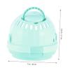 FOMIYES Portable PP Hamster Carrier with Water Bottle, Light Green view 3