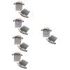 Housoutil 10-Piece Pearl and Rhinestone Wedding Hair Accessories view 1