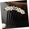 Housoutil 10-Piece Pearl and Rhinestone Wedding Hair Accessories view 2