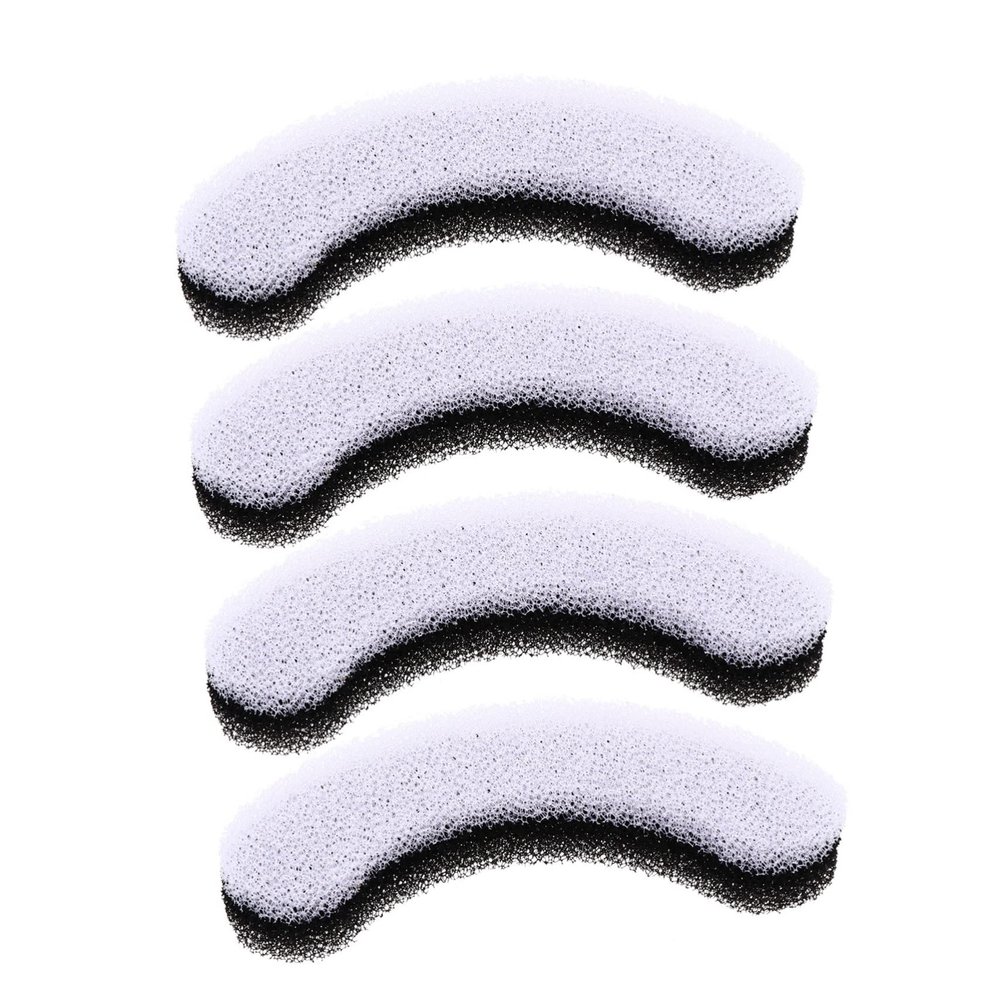 Cat Fountain Replacement Filters, 4-Pack, Black