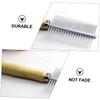 2-Piece Fine-Tooth Stainless Steel Dog Comb for Pets view 2