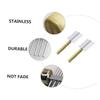 2-Piece Fine-Tooth Stainless Steel Dog Comb for Pets view 4