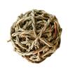 Angoily Woven Rattan Straw Chew Ball Toy for Small Pets view 1