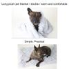 Ailan Soft, Portable Dog Blanket, Multicolor/White, 56 × 36 cm view 4