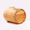 KSTUFF Wooden Barrel Foot Bath with Lid and Stool, Foot Soaking Tub, Pedicure Basin for Adults, Vision view 2