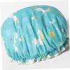 Angoily 3-Pack Women's Waterproof Shower Caps with Cute Unicorn Design view 4