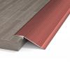 IkErna Aluminum Floor Transition Strip, 2 mm Thick, Red, 100 x 10 cm view 2
