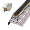 IkErna Non-Slip Stair Nosing Aluminum Trim, 90 cm, L-Shape Corner Guard, Purple, 70 mm view 1