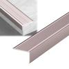 IkErna Non-Slip Stair Nosing Aluminum Trim, 90 cm, L-Shape Corner Guard, Purple, 70 mm view 2