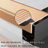 IkErna Non-Slip Stair Nosing Aluminum Trim, 90 cm, L-Shape Corner Guard, Purple, 70 mm view 4
