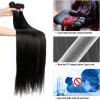 Peruvian Bone-Straight Human Hair Bundles with 5x5x1 Lace Closure, 3/4 Bundles view 4