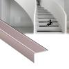 IkErna Stair Edge Protector, 90-Degree Corner Trim, Aluminum Alloy Transition Strip, Purple, 100 mm Wide view 1