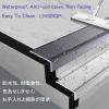 IkErna Stair Edge Protector, 90-Degree Corner Trim, Aluminum Alloy Transition Strip, Purple, 100 mm Wide view 2