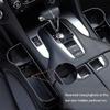 2-Pc Car Seat Gap Storage Box Organizer for GranSport Coupe Spyder, Front-Seat Gap Filler Console Side Pockets, A-Black view 2