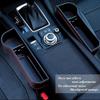 2-Pc Car Seat Gap Storage Box Organizer for GranSport Coupe Spyder, Front-Seat Gap Filler Console Side Pockets, A-Black view 3