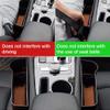 2-Pc Car Seat Gap Storage Box Organizer for GranSport Coupe Spyder, Front-Seat Gap Filler Console Side Pockets, A-Black view 4