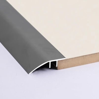 IkErna Floor Transition Strip for 7–15 mm Height Differences, Gray, 95 cm