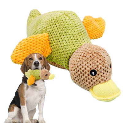 Aznever Dog Toy Duck with Squeaker