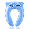 Foldable Travel Toilet Seat for Toddlers and Children, Blue view 1