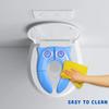 Foldable Travel Toilet Seat for Toddlers and Children, Blue view 4
