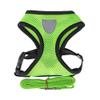 Cat and Dog Harness with Leash, Adjustable Vest, Breathable Reflective Polyester Mesh for Small Dogs and Cats view 1