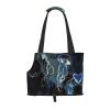 Small Dog Carrier Sling, Blue and Gold Jellyfish view 1