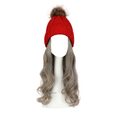 Women’s Beanie Wig with Long Wavy Hair