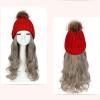 Women’s Beanie Wig with Long Wavy Hair view 2