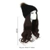 Women’s Beanie Wig with Long Wavy Hair view 3