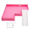Plastic Hamster Platform Exercise Toy with Ladder for Guinea Pig, Chinchilla, and Hamster Cages view 1