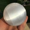 IXITAB Selenite Sphere, Full Moon Goddess Psychic White Gypsum Crystal Ball, 60–65 mm, Gift view 3