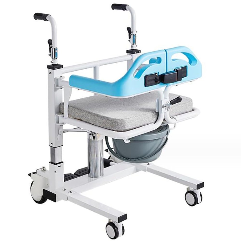WOLWES Hydraulic Patient Lift Transfer Wheelchair