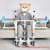 WOLWES Hydraulic Patient Lift Transfer Wheelchair view 3