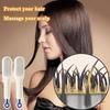 Scalp Massage Brush, Tangle-Free Self-Cleaning Detangling Brush (Pink) view 2
